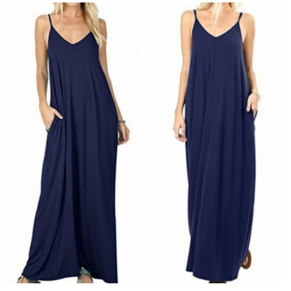 Dresses & Skirts - LAST ONE** Navy Harem Maxi Dress
